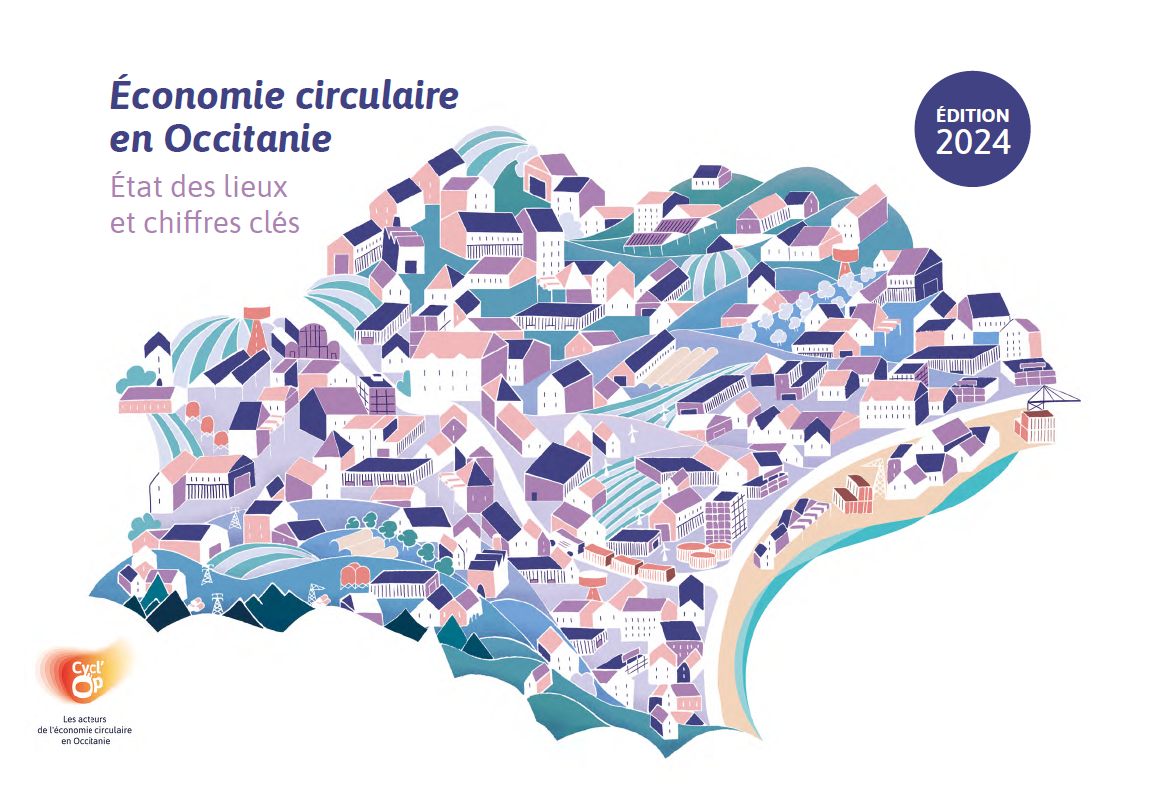 Economie circulaire en Occitanie - Etat des lieux et chiffres clés  - Données 2024