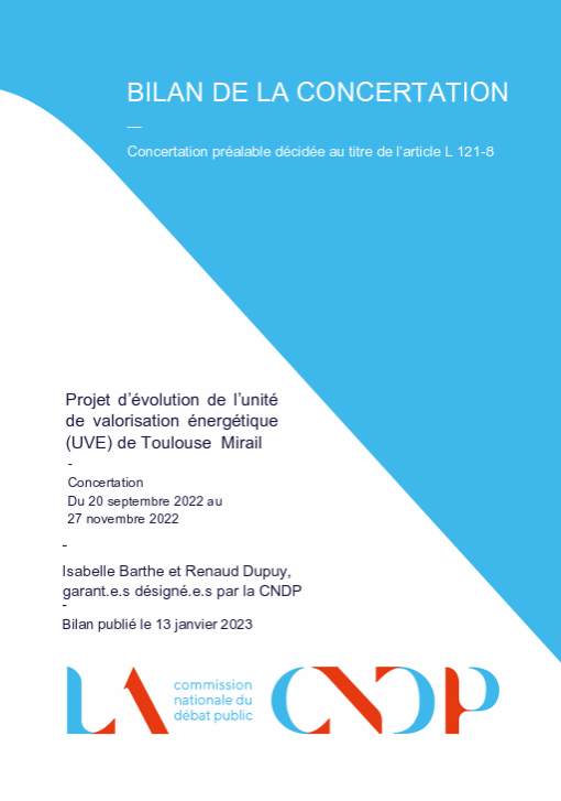 Bilan des garants concertation UVE Toulouse Mirail