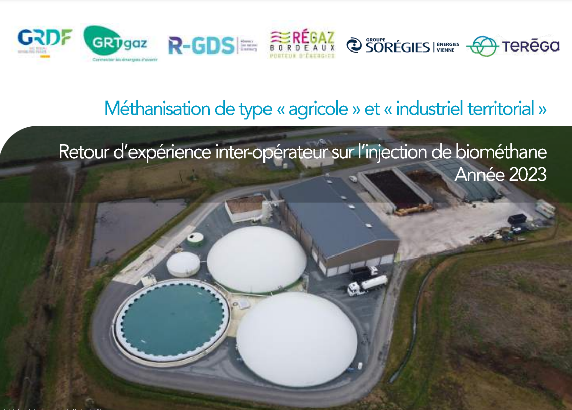 Retour d'expérience inter-opérateur sur l'injection de biométane - 2023