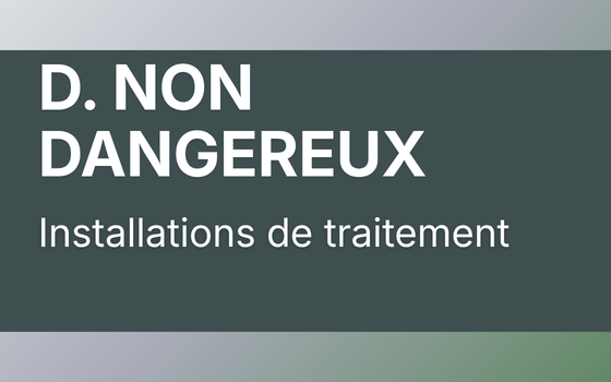 DND - Install Traitement