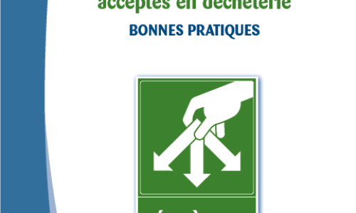 FNADE - Déchets amiantés acceptés en déchèterie - Bonnes pratiques