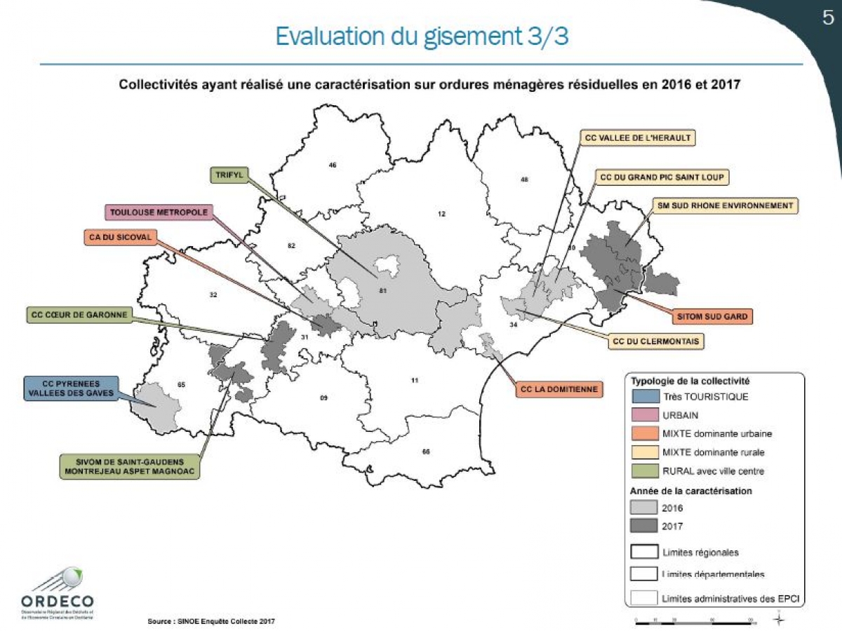 Evaluation Gisement Déchets Organiques Occitanie 2017 -