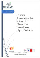 Etude Poids Economique des acteurs de l&amp;amp;amp;amp;amp;amp;aposéconomie circulaire en Occitanie - 2020
