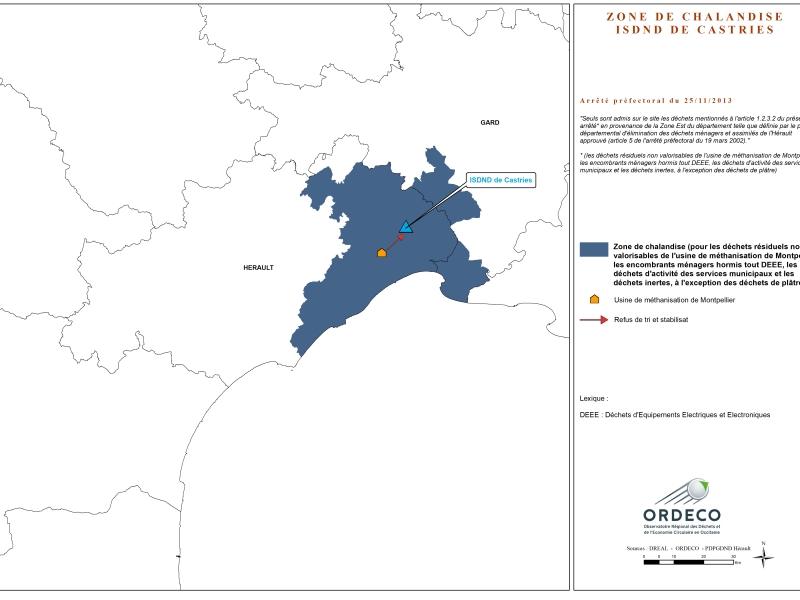 34 ISDND DE CASTRIES Zone de chalandise AP 112013