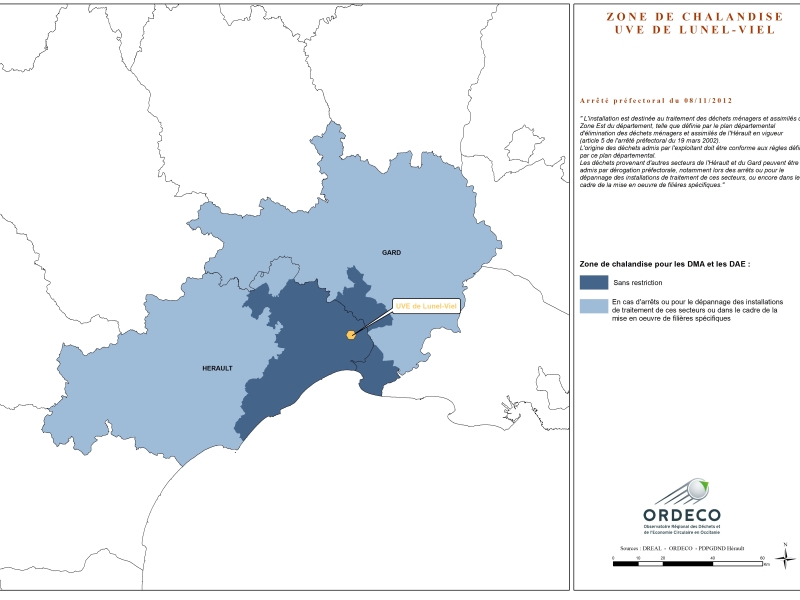 34 UVE LUNEL VIEL Zone de chalandise  AP 112012