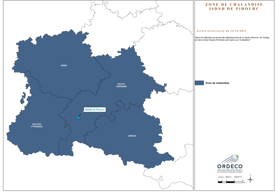 31 ISDND de Pihourc Zone de chalandise AP 102022