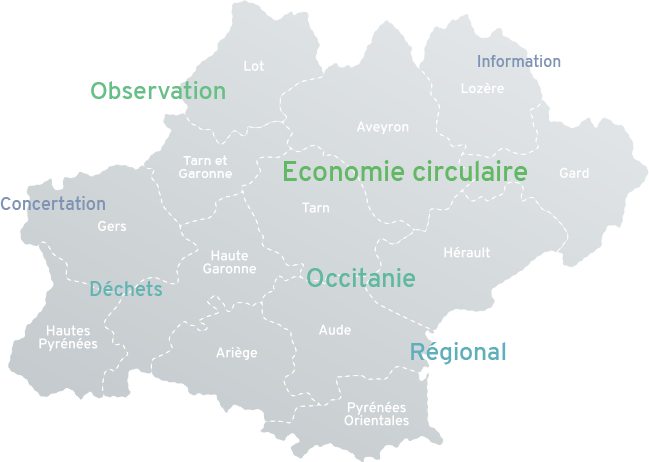 Carte Occitanie